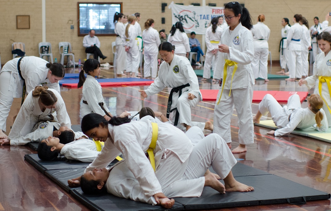 First Taekwondo Perth ground defence