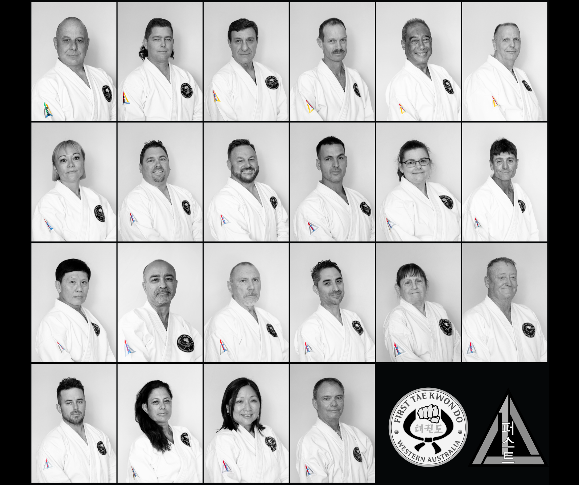 First TaeKwonDo Branch Instructor Collage Dec2024 v21